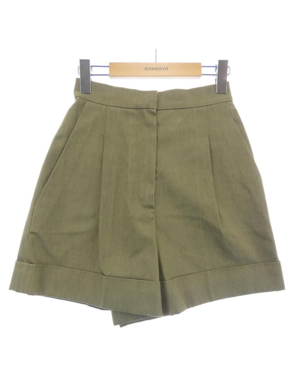 Chanel Shorts Khaki
